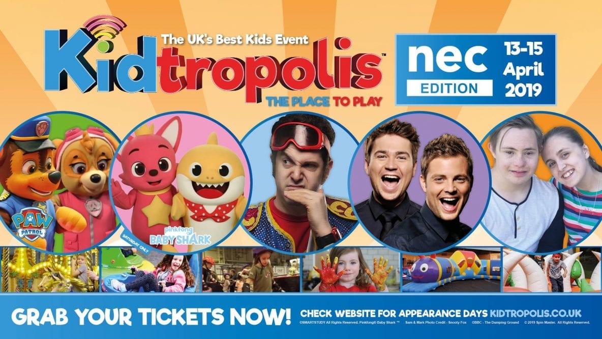 Kidtropolis: 13th - 15th April 2019